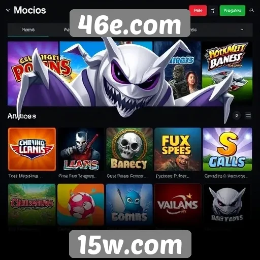 Principais jogos disponíveis em 46e.com
